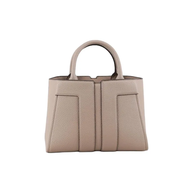Elisabetta Franchi Synthetic Material Tote Bag, Shopping Bag, Handbag Medium Size Women's Taupe-1