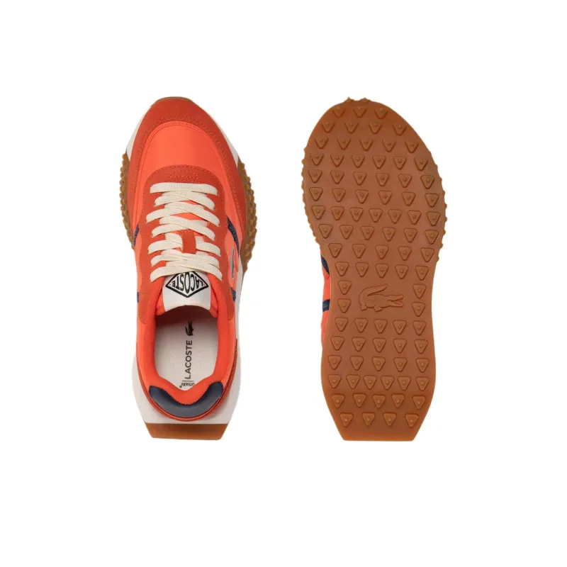 LACOSTE L SPIN DELUXE 3.0 Anti Slip Wear Resistant Low Top Running Shoes Women's Orange-5
