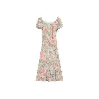 Mu Xiao Xin Short Sleeved Dress Women's