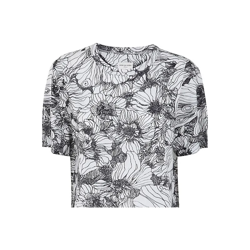 DRIES VAN NOTEN T Shirt Men's Black-4
