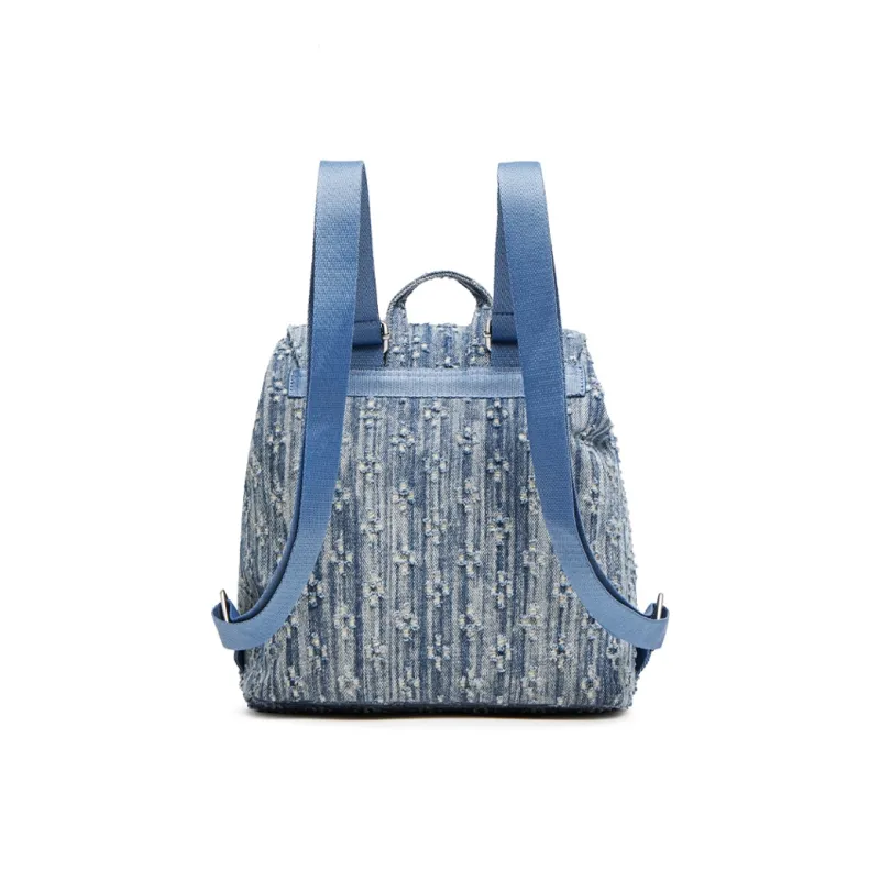 Champion Fabric Backpack Regular Unisex Black/Medium Blue Denim-7