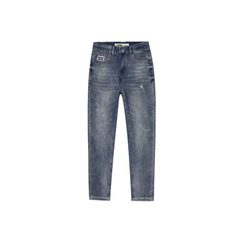 Jeep Fashion Sports Collection Jeans Unisex Light Blue-0