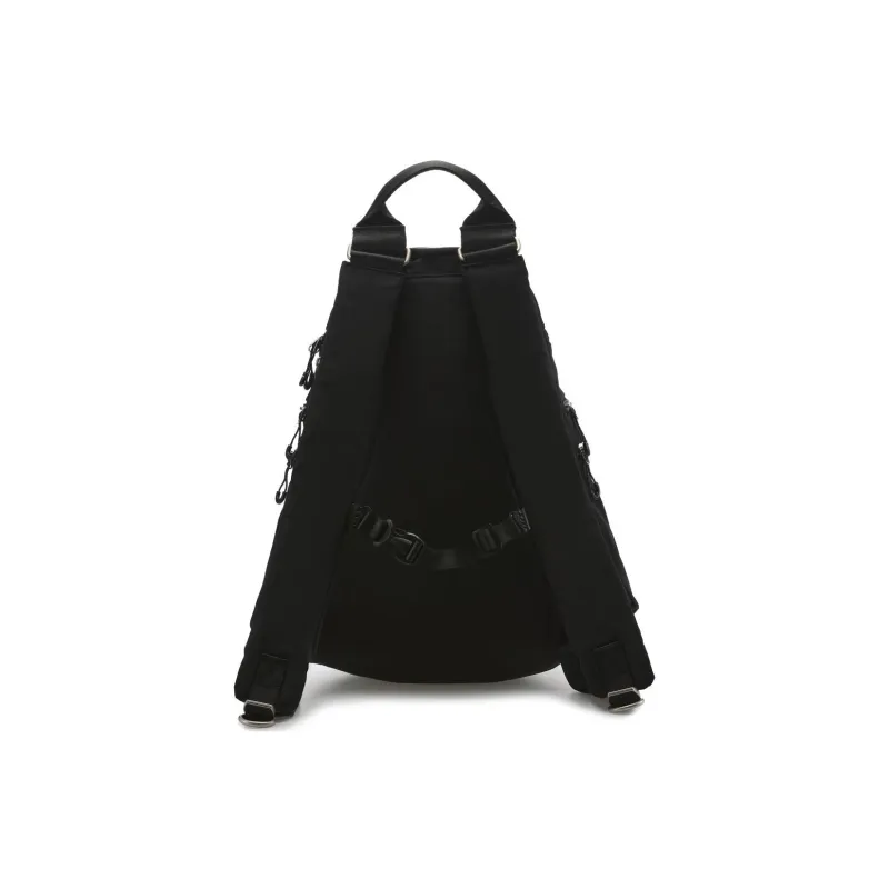 VULCAN STORE Polyester Backpack Medium Size Unisex Black-2