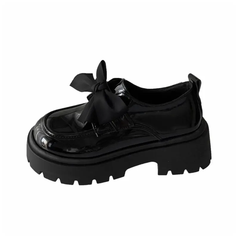 SHUXIAOBEI Loafers Women's Black-0