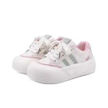 WJA Slip Resistant Cushioning Abrasion Resistant Lightweight Breathable Low Top Skateboard Shoes Women's