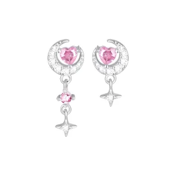 Daisy Dream 999 Fine Silver Earrings Women's