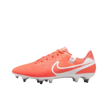 Nike Tiempo Legend 10 Anti Slip Wear Resistant Soccer Shoes Unisex Orange