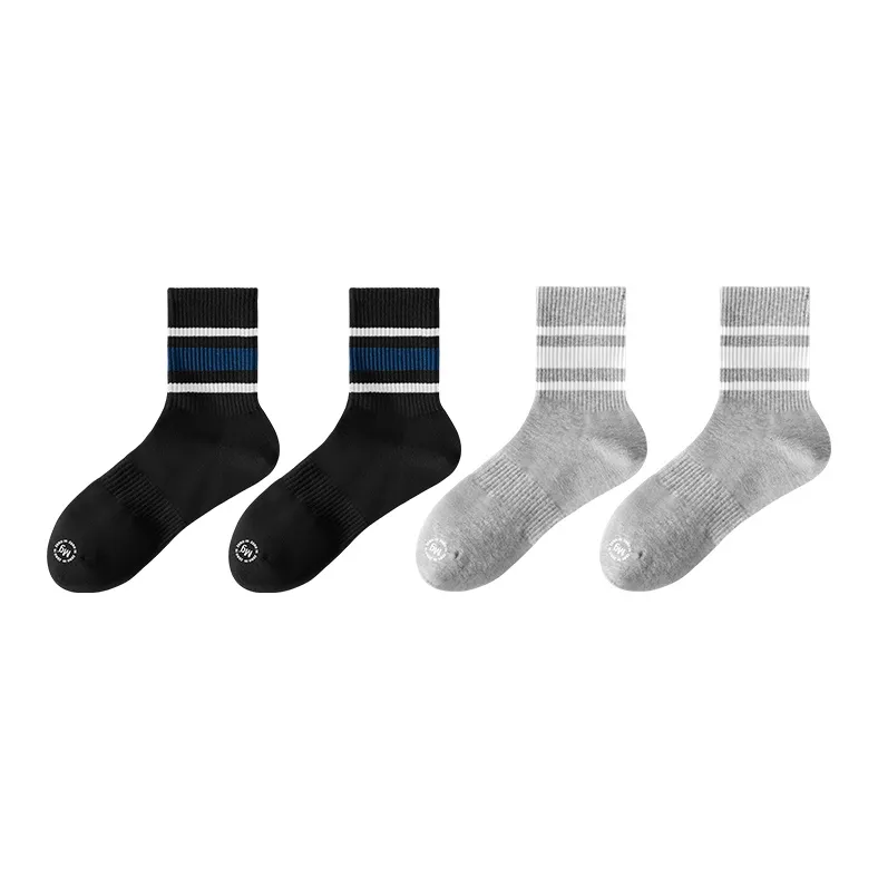 ZEROIN Mid Calf Socks Unisex 4 Pack-21