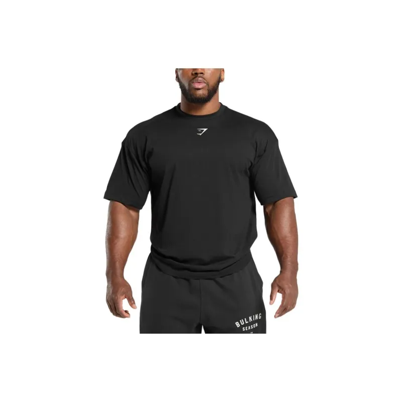 GYMSHARK T-Shirts Men Black-0