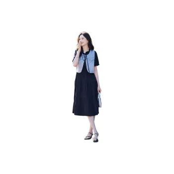 TERRE BLEUE SS25 Skirt Set Loose Fit Women's