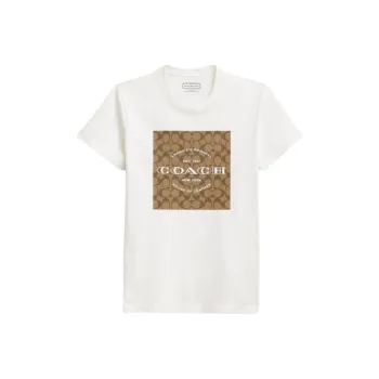 COACH T Shirts Women's White