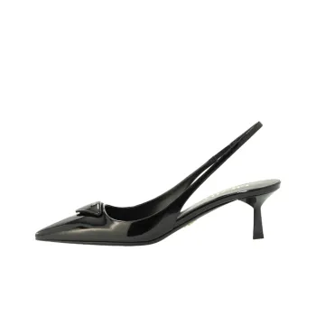 PRADA Slim Heel High Heels 5.5cm Women's Black