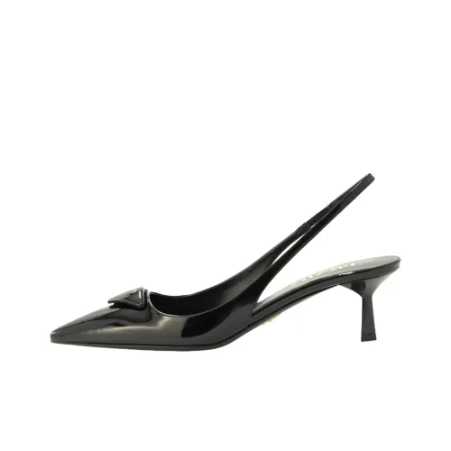 PRADA Slim Heel High Heels 5.5cm Women's Black
