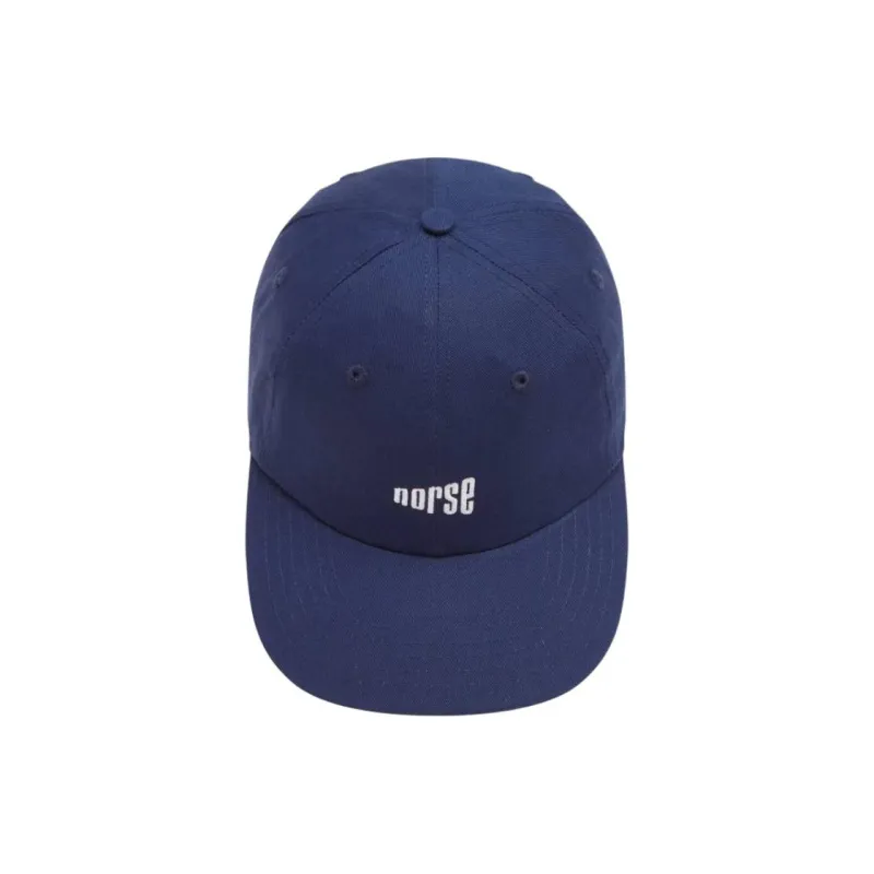 NORSE PROJECTS Cotton Twill Baseball Caps Unisex Blue-2