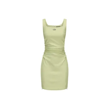 GIMING Sleeveless Dresses Women's Green