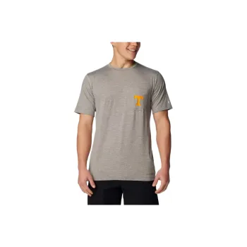 Columbia Collegiate Tech Trail Shirt Men's Gray