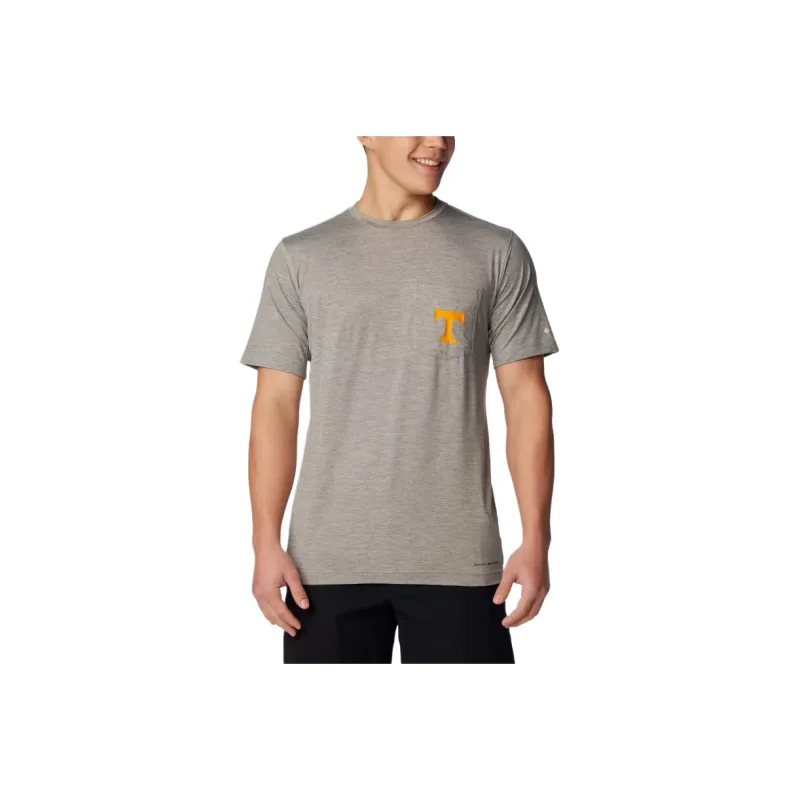 Columbia Collegiate Tech Trail Shirt Men's Gray-0