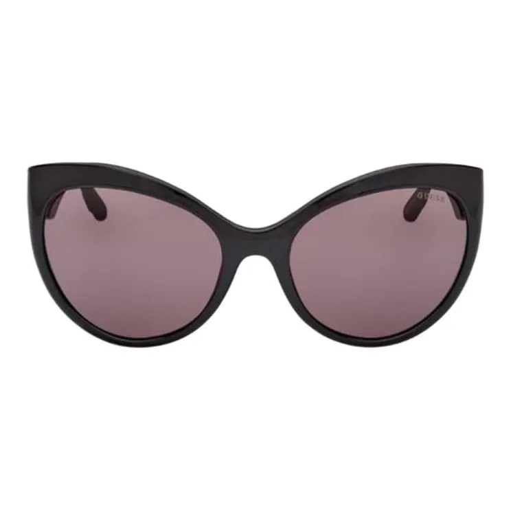 GUESS Injection Cat Eye Sunglasses Women's Black-1