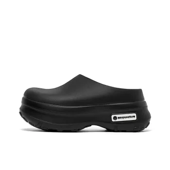 Acupuncture Rubber Sole Closed Toe Slippers Women's