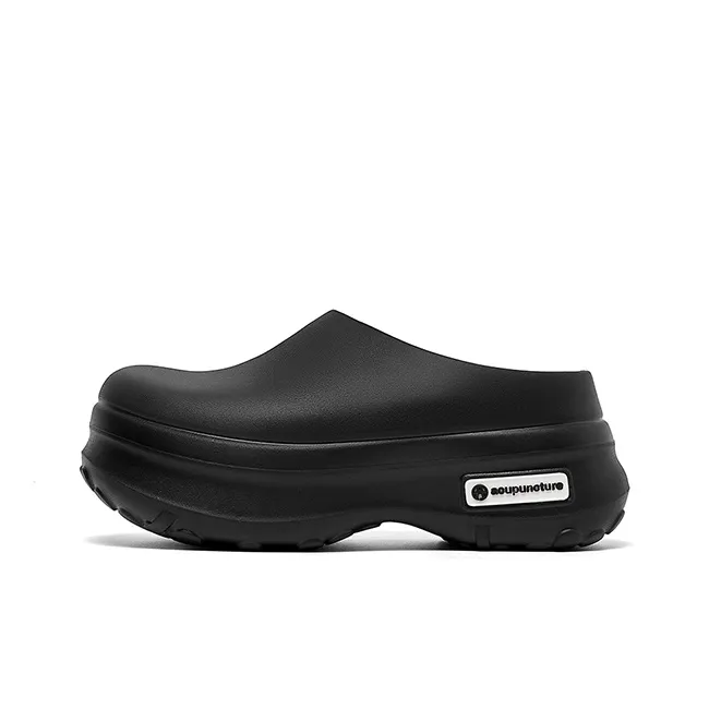 Acupuncture Rubber Sole Closed Toe Slippers Women's-0