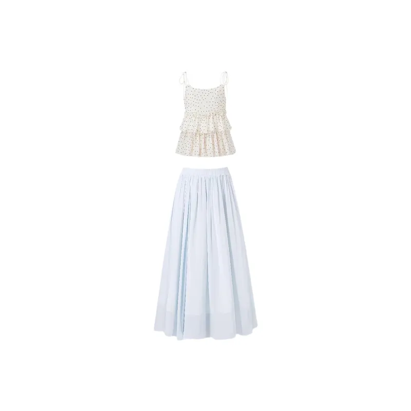MA JOURNEE Two Piece Skirt Sets Women's-1