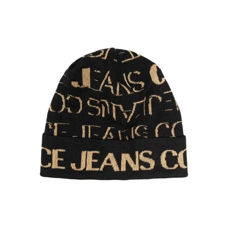 VERSACE Acrylic Beanies Women's Black-0