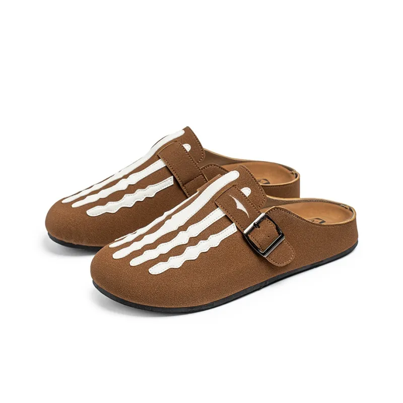 TELENT Slip Resistant Abrasion Resistant Closed Toe Slippers Men's-7