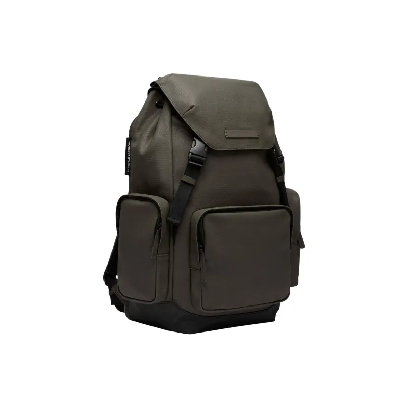 HORIZN STUDIOS Polyurethane Backpack Men's Olive-1