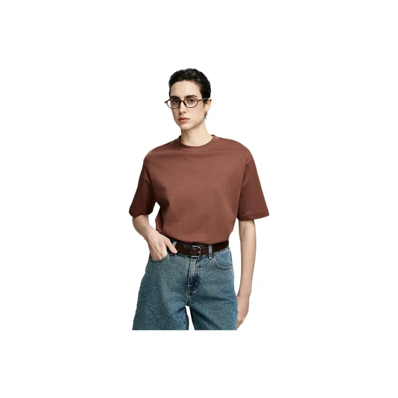 CHUMIAN Regular T Shirt Women's-3