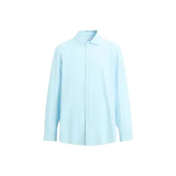 ZARA Shirts Men Sky Blue