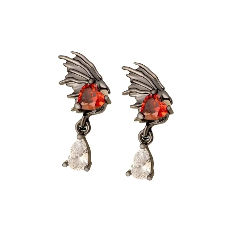 HMZ Titanium Steel Earrings Unisex-7