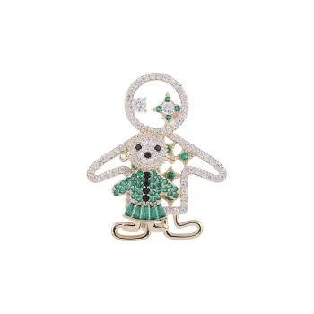 Yamaichi Maru Eco Friendly Copper Brooches Women's
