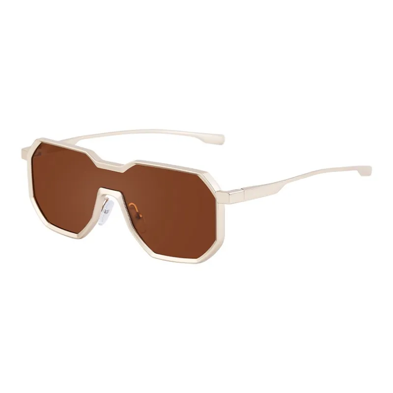 YALMY Metal Square Sunglasses Unisex-6