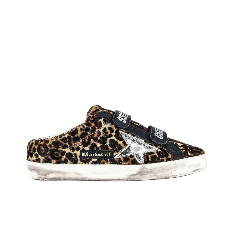 Golden Goose Super Star Sabot Closed Toe Slippers Women's Brown-1