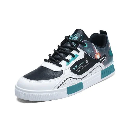 BAKE Slip Resistant Cushioning And Breathable Low Top Skateboard Shoes Men's