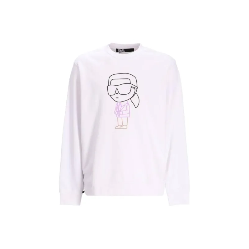 KARL LAGERFELD / Karl Lagerfeld Jeans Sweatshirts Men White-0