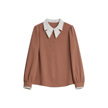 Mambe Shirts Women's Brick Red