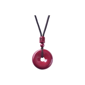 CGC Reconstructed Cinnabar Necklaces Unisex