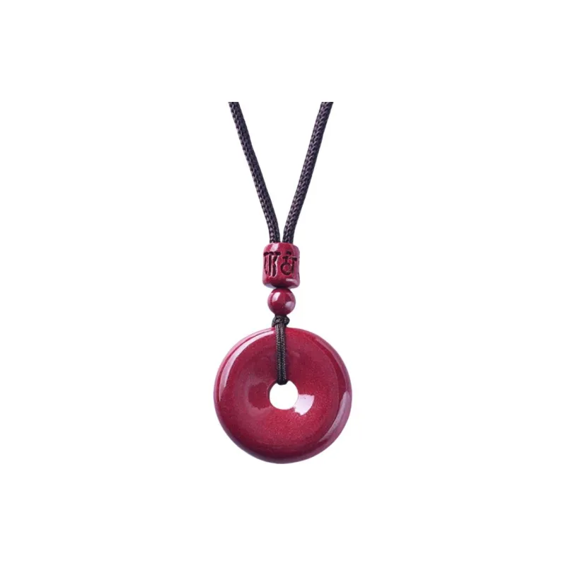 CGC Reconstructed Cinnabar Necklaces Unisex-0