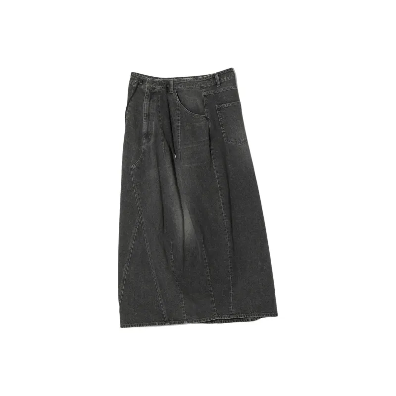 Needles SS25 Denim Long Skirt Women's-2