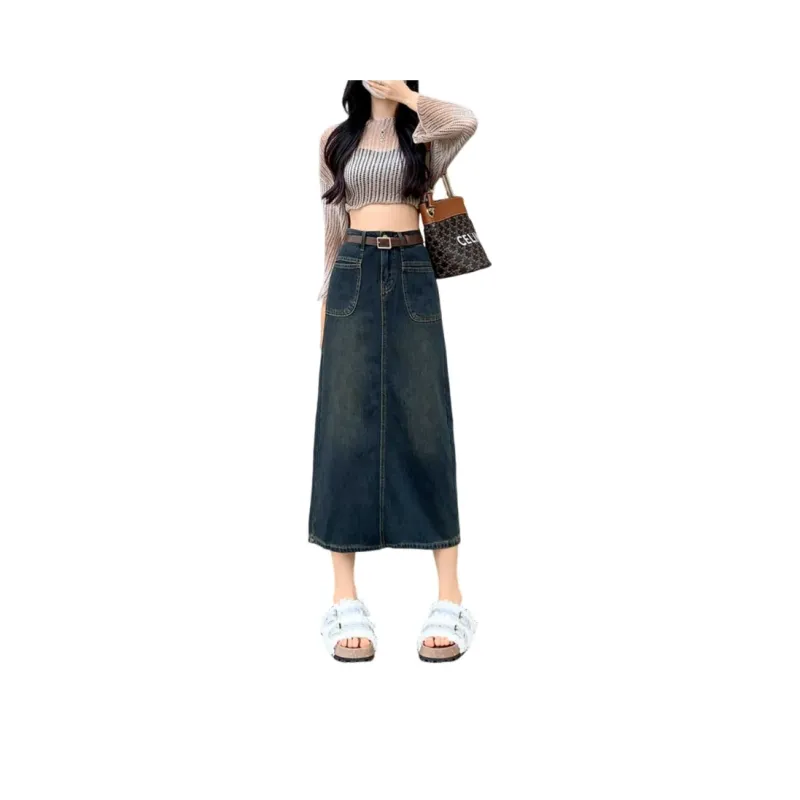 KAISER Denim Long Skirt Women's-0
