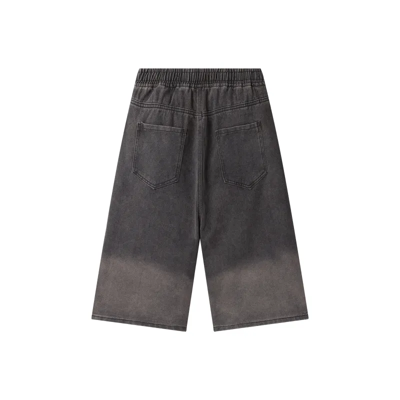 Journey To The West Denim Shorts Unisex-1