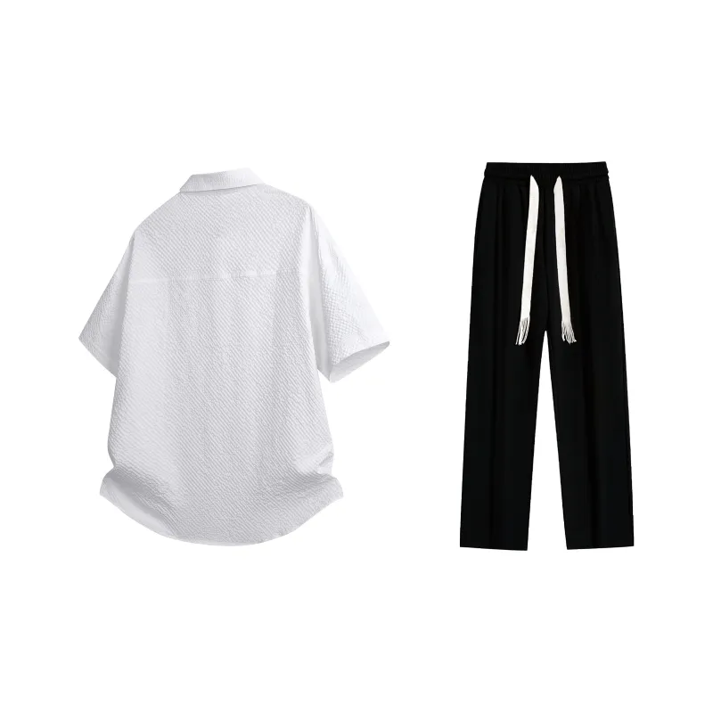 LA'T.WEEKEND Shirt Matching Set Unisex-1