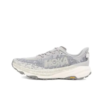 HOKA ONE ONE Speedgoat 6 Anti Slip Wear Resistant Low Top Casual Running Shoes Men's Gray