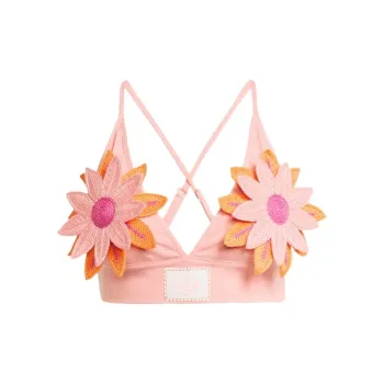 Adidas Originals Summer Glow Bra Women's Semi Pink Spark