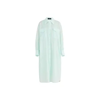 AUM Long Sleeved Dresses Women's Light Green
