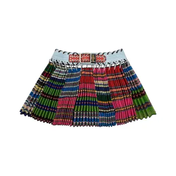 CHOPOVA LOWENA Remnant Mini Carabiner Skirt