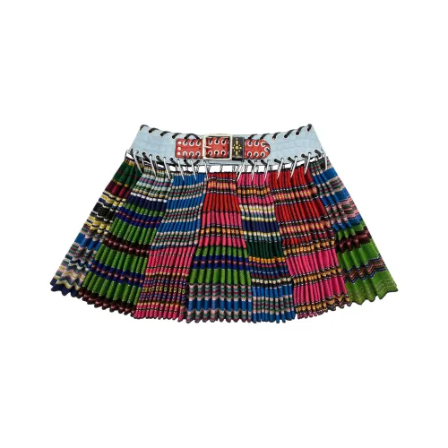 CHOPOVA LOWENA Remnant Mini Carabiner Skirt