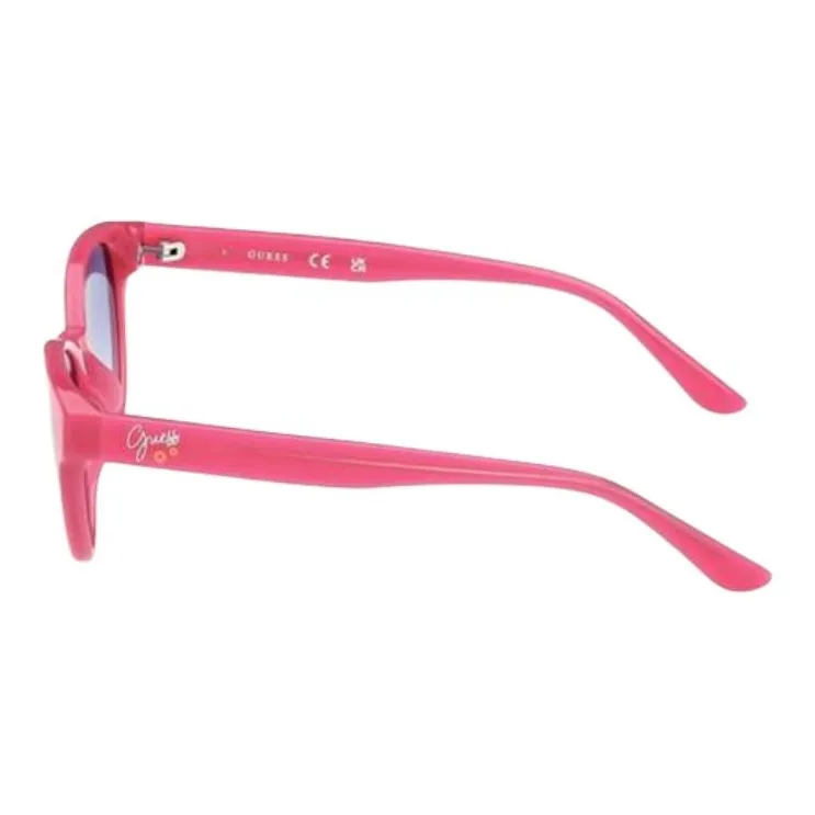 GUESS Round Sunglasses Women's Pink-2