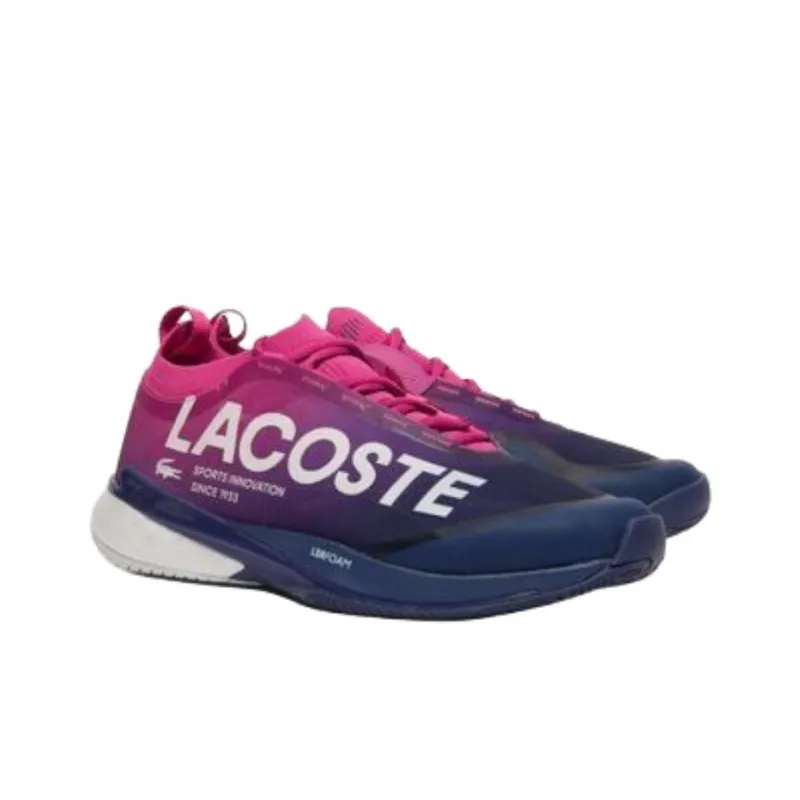 LACOSTE AG LT25 Low Top Tennis Shoes Men's Pink-2